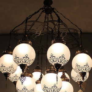 Lustres Design Ottoman spécial avec 13 verres - Product Image 3