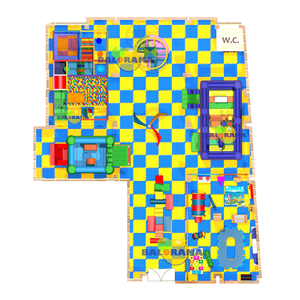 Terrain de jeu intérieur de conception personnalisée 252 mètres carrés - Product Image 1