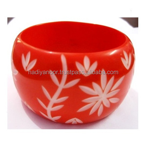 Pulsera de resina de buena calidad para mujer, brazalete Irregular de moda, joyería - Product Image 6