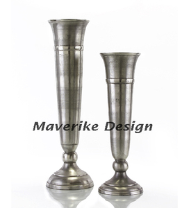 Vase à fleurs en métal doré en cristal fait à la main grand vase à fleurs de table pour la maison mariage événements décor centres de table - Product Image 6