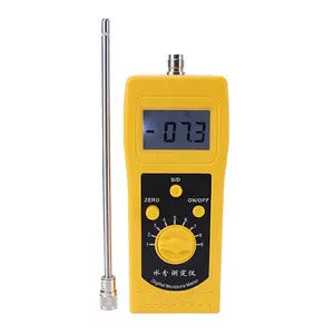 Dm300c medidor de umidade, medidor de umidade de combinação química de alta frequência para pó/areia/solo
