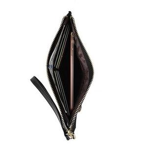Portefeuille noir en cuir PU pour femmes, pochette Slim de haute qualité, offre spéciale - Product Image 1