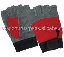 Guantes de fitness transpirables de medio dedo para hombres y mujeres Guantes de gimnasio de levantamiento de pesas antideslizantes para ciclismo y Deportes - Product Image 3