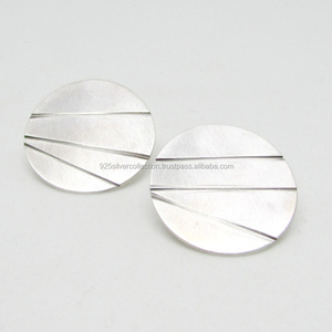 Pendientes antiguos de Plata de Ley 925 para mujer, joyería hecha a mano para orejas, regalos para fiestas, compromisos - Product Image 1