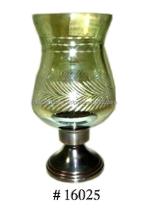 แก้วโป๊ะตกแต่งพายุเฮอริเคนเชิงเทียน - Product Image 5