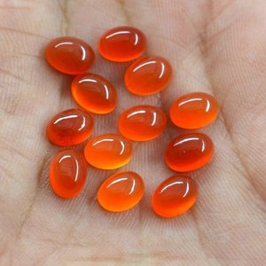 3mm 4mm 5mm piedra cornalina Natural liso ovalado calibrado cabujón suelto mayorista a precio de fábrica fabricante proveedores DIY - Product Image 2