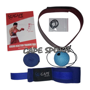New Arrival Boxing Reflex Balls with <b>Headband</b> Speed Sports Training Punch Fight React Head Ball Set - Product Image 4