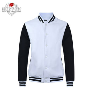 Oversized Trendy Custom Logo 2025 Embroidery Baseball Varsity <b>Jacket</b> for <b>Men</b> with Stand Collar Customized for Letterman - Product Image 5