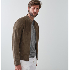 Chaqueta de hombre personalizada de secado rápido a prueba de viento sin capucha de invierno cálido de lona acolchada | Chaqueta acolchada de hombre personalizada - Product Image 3