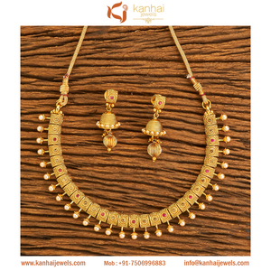 <b>Delicate</b> <b>Necklaces</b> With Gold Plating 16612 Ruby - Product Image 1