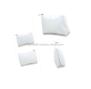Pochette organisateur cosmétique portable en cuir de mode avec logo personnalisé imprimé motif fermeture à glissière durable - Product Image 1