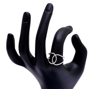 Anillo de Plata de Ley 925 hecho a mano, anillo de plata de diseñador liso, anillo romántico de moda, fabricación al por mayor, exportador de joyería, Casa De Plata - Product Image 2