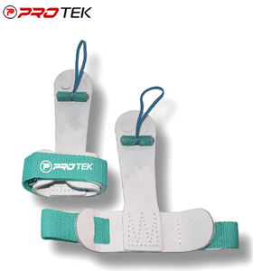 Guante de levantamiento de pesas de cuero deportivo y de entretenimiento con diseño personalizado Ajuste cómodo Unisex - Product Image 3