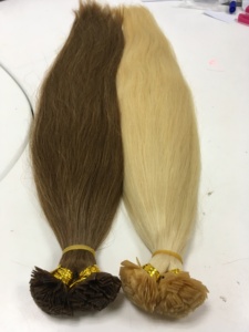 Extensions de cheveux humains Remy vietnamiens de qualité supérieure pointe plate à la kératine italienne - Product Image 4