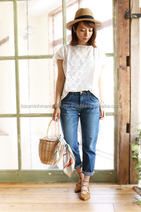 Bolso de cubo de mimbre de estilo japonés, gran oferta, tendencia de verano, 2022 - Product Image 2