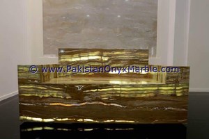 TABLE de TABLE basse en ONYX faite à la main, style luxueux, pour repas - Product Image 6