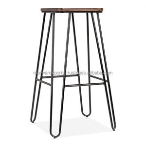 Taburete de asiento cuadrado de madera maciza ajustable para uso doméstico Gabinetes de sala de estar negros Muebles para el hogar - Product Image 1