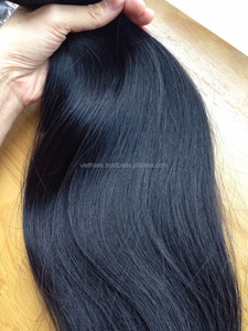 ผมต่อแบบ100% ผมมนุษย์ทำจากไหมแท้ผมตรง - Product Image 4