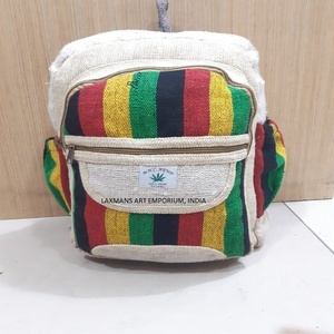 Bolsos mochila de cáñamo multicolor - Product Image 1