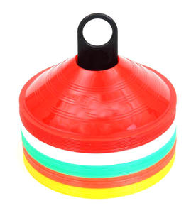 Juego de cono de súper platillo de uso de campo de fútbol clásico de la mejor calidad de 40 piezas con soporte/correa para entrenamiento al aire libre al menos precio - Product Image 1