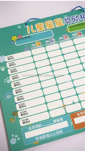 OEM Design Dry Erasable School Education Board Reusable Magnetic Reward Chart Children Education Tablet with Magnet with Sticker - Product Image 6