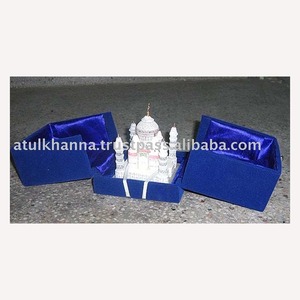 Increíble Modelo del Taj Mahal en Mármol Blanco - Product Image 1