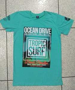 Camiseta de manga corta diseñada 2018 para niños, marca de algodón de calidad de exportación para niños en edad de primavera - Product Image 1