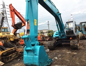 รถขุดตีนตะขาบ Kobelco SK200-5 มือสอง ปี 2011 น้ำหนักใช้งาน 800 กก. ความจุบุ้งกี๋ 0.8 ลบ.ม. ความเร็ว 5.5 กม./ชม. มาตรฐาน CE ISO ญี่ปุ่น - Product Image 2
