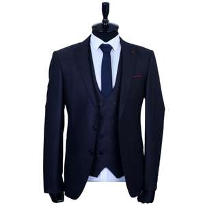 Traje de hombre para novio de negocios y boda recién llegado, traje de hombre de diseño elegante de élite de lujo, venta al por mayor, temporada barata - Product Image 1