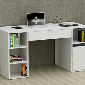 Exclusivo de lujo blanco portátil escritorio diamante aglomerado de Turquía mejor vendedor estilo de panel de madera - Product Image 2