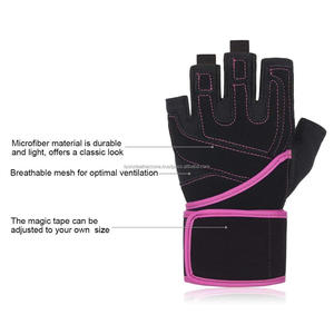 Gants de gymnastique confortables et de soutien avec rembourrage de haute protection pour l'haltérophilie - Product Image 3