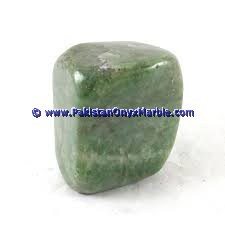 Idocrase verde hydrogrossular granate cayó de cristal pulido - Product Image 4