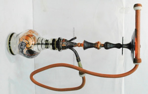 ฟารีดามอระกู่สองระดับหรูหราทำด้วยมือทองเหลืองเคลือบแล็กเกอร์อย่างหรูหรา - Product Image 5