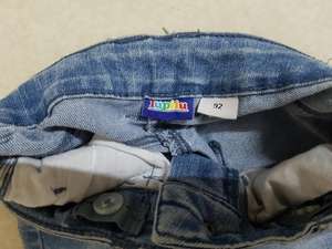 กางเกงยีนส์ขายาวสำหรับเด็กผู้ชายกางเกงยีนส์ผ้ายืดหลากขนาดกางเกงยีนส์แฟชั่นฤดูใบไม้ผลิสินค้าส่งออก100% - Product Image 4