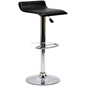 Industrial Leatherette Adjustable Bar <b>Stool</b> - Product Image 1