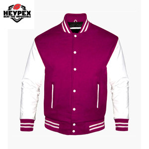 Chaquetas Varsity de Invierno para Hombre con Cuello Alto, Resistentes al Viento y Ecológicas con Logotipo Frontal - Product Image 3
