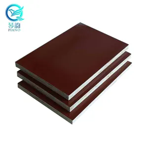 Qinge优质贴膜胶合板建筑用混凝土封口涂层胶合板