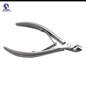 Cortaúñas Profesional de Acero Inoxidable con Doble Resorte y Cuchillas Delgadas para Uso en Salón de Belleza y Manicura - Product Image 3