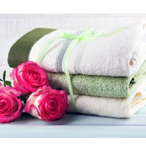 Serviettes d'hôtel de luxe de qualité supérieure avec logo personnalisé Serviette de golf en coton de meilleure qualité Exportateur de prix en Inde - Product Image 5