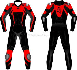 ชุดแข่งมอเตอร์ไซด์หนังชุดแข่งรถมอเตอร์ไซด์ปรับแต่งได้ชุดมอเตอร์ไซด์สไตล์ใหม่ - Product Image 2