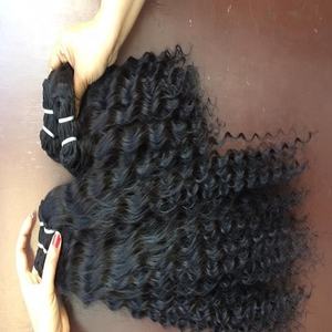 Inde du Sud pour Genius Trame Temple Cuticule Aligné Cheveux Humains Vierges Bruts En Vrac Lâche Bouclés Non Transformés Naturels Taux De Gros - Product Image 5