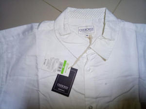 Camisa clásica de manga corta de algodón y poliéster para hombre, diseño moderno para adultos, ropa barata de marca Bangladesh Stocklot para - Product Image 5