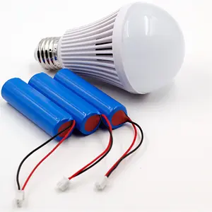 BIS Approved Lithium Battery 18650 Rechargeable AC / DC LED Bulb