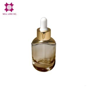30ml Cylinder Glass Transparent Skin Care Serum Screw Cap Dropper <b>Bottle</b> - Product Image 2