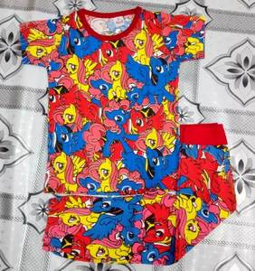 Materiales de algodón de temporada de invierno de Bangladesh para niños, lote de existencias/cancelación de envío/conjunto inferior superior excedente para niños - Product Image 2