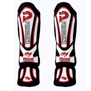 Special Real Cowhide Leather <b>Shin</b> Pad <b>Muay</b> <b>Thai</b> <b>Shin</b> <b>Guard</b> with PU Protection - Product Image 1