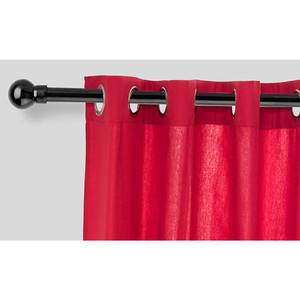 Set of 2 Decorative <b>Red</b> Door Window Cotton <b>Curtains</b> Home Window <b>Black</b> Out <b>Curtain</b> - Product Image 2