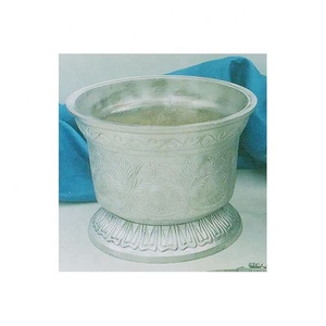 Macetero de aluminio para jardín, florero antiguo, oferta - Product Image 3