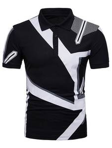 OEM Custom Logo Men's Classic Fit Short Sleeve Cotton Pique Rugby Team Polo T Shirt breathable polo shirts - Product Image 2