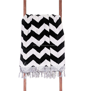 Toallas turcas Zigzag Chevron Handloom, venta al por mayor, Colección Handloomed gruesa de lujo.. - Product Image 1